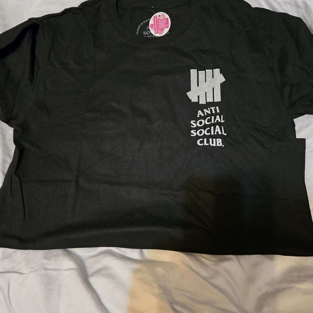 Anti Social Social Club Black undefeated T-Shirt